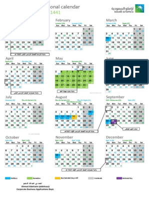 2022 pdf saudi aramco calendar Printable Calendar