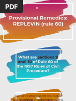 Rule 60 Sec 10 and 11