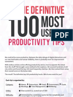 Definitive 100 Most Useful Productivity Hacks
