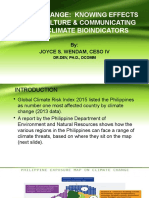 Climate Change Presentation Zarraga National High School Sept 28 2018