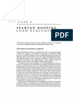 Case 8 - Spartan Roofing Loan Evaluation