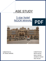 Case Study: 5 Star Hotel Noor Mahal