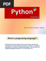 Python 01 Intro