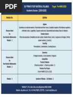 PreRMO Studymaterial Syllabus 2019