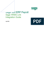 SageHRMS and Sage300ERP Integration Guide PDF