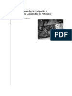 La Articulación Entre Investigación y Docencia en La Universidad de Antioquia