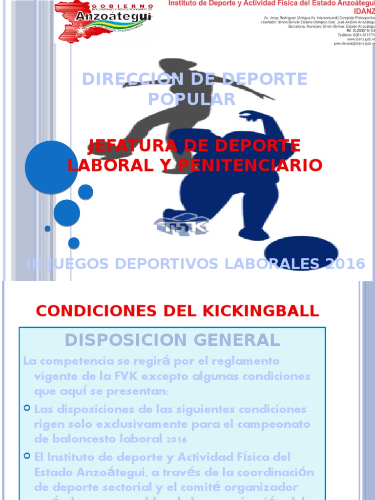 Reglas y Condiciones del Kickingball | PDF | Deportes | Ocio