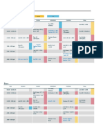 Impare: Weekly College Schedule