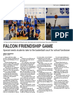 Falcon Friendship Game: Special Needs Students Take To The Basketball Court For School Fundraiser