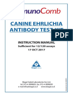 Canine Ehrlichia Antibody Test Kit: Instruction Manual