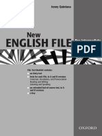 New English File Pre-Intermediate TestBooklet