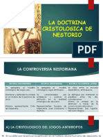 La Doctrina Cristologica de Nestorio