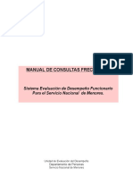 Manual de Preguntas Frecuentes EVALUACION DESEMPEÑO (02!06!11)