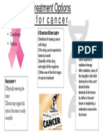 Cancer Treatment Poster - Science