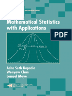 Mathematical Statistics With Applications PDF