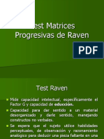 Test Matrices Progresivas de Raven