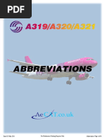 A320 - Abbreviations List - Iss-03 - May 2016