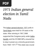 1971 Indian General Election in Tamil Nadu - Wikipedia