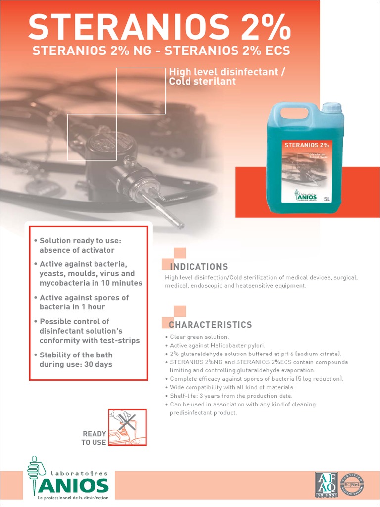 STERANIOS 2 Technical Information and Instructions for Use of a 2