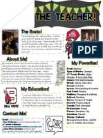 Meettheteachernewsletter Katen 2019-2020