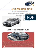 Prezentare Calificare Mecanic Auto