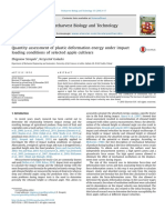 Quantity Assessment of Plastic Deformation Energy Under Impact