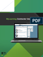 MyLearning Contractor Guide PDF
