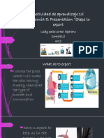 Actividad de Aprendizaje 15 Proceso Export