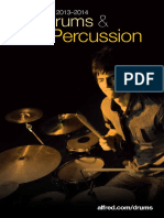 Alfred Percussion and Drums Catalog 2013 PDF