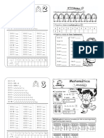 Exercício de Tabuada-Matemática 4ano