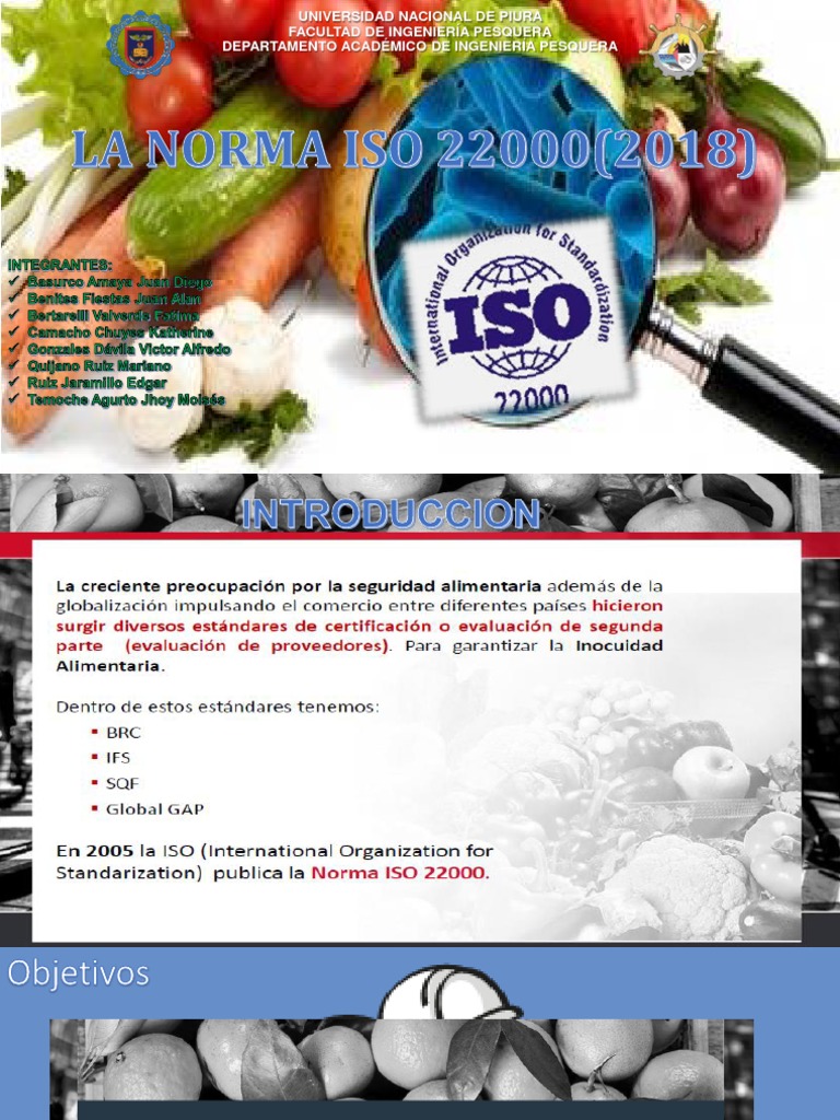 Norma ISO 22000:2018 en Seguridad Alimentaria | PDF | Análisis de ...