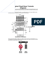 Original Floyd Rose Tremolo Diagram