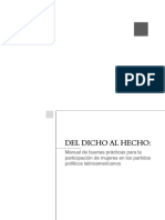 IDEA Internacional Del dicho al hecho participación políticas de las mujeres en partidos políticos latinoamericanos.pdf