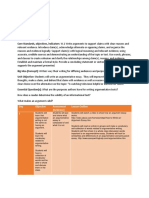 Argument Unit Overview