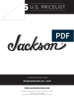 Jackson Price List 2015