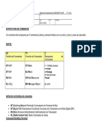 Estructura Comandos Ericsson