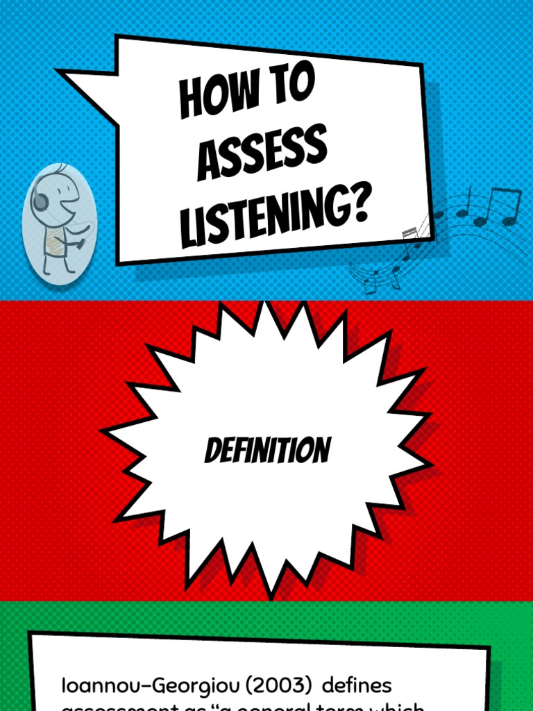How to assess listening? | Rubric (Academic) | Communication
