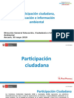 2. Participación Ciudadana, Educación e Información Ambiental - GPR Ancaash