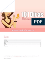 101 dicas de beleza e saude