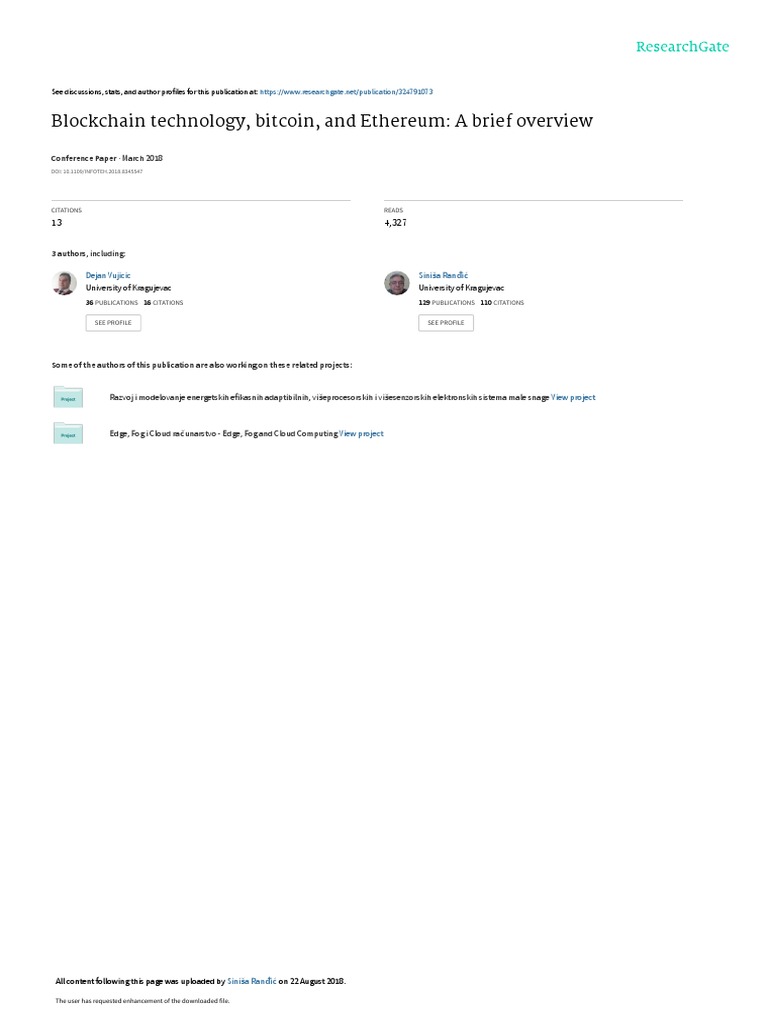 Blockchain Basics for Tech Enthusiasts | PDF | Bitcoin | Cryptocurrency