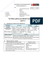 Escribimos afiches sobre nuestros derechos