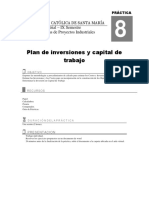 Guia 8 - Plan de Inversiones y Capital de Trabajo