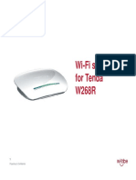 Wi-Fi Settings For Tenda W268R: Proprietary & Confidential