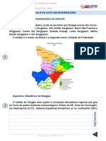 onhecimentos Gerais Do Estado de Sergipe Aula 05 Clima e as 8 Microrregioes