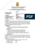 2014-1 Analisis de La Realidad Nacional Prof. Victor Medina, Plan 2003