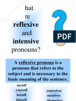 Reflexive Intensive Pronouns