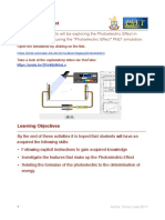 PhET Phototelectric Effect Qu