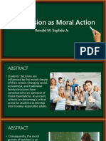 Supervision As Moral Action: Ronald M. Suplido JR