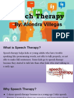 speech therapy presentation