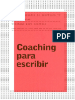 Coaching para escribir